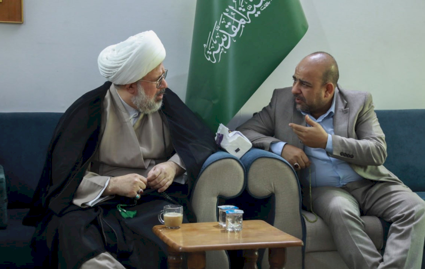 زيارةٌ مُثمرةٌ لرئيسِ قسمِ المعارفِ إلى مركزِ تُراثِ الحِلَّةِ
