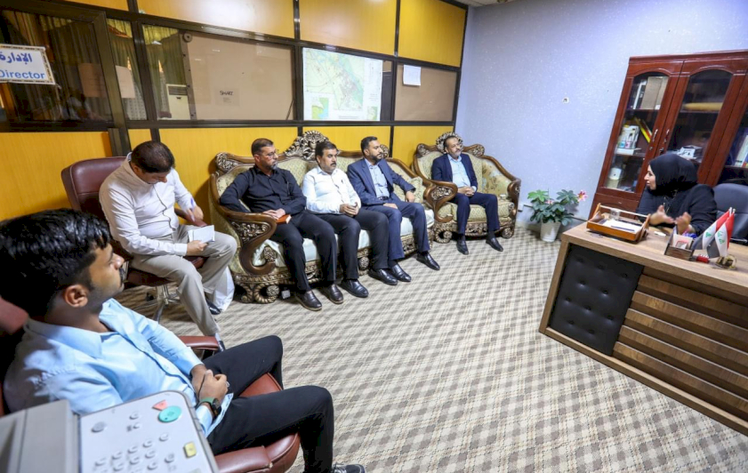 تُراثُ البصرةِ يزورُ مكتبةَ جامعةِ البصرةِ
