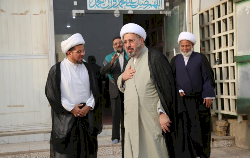 زيارة السيد رئيس قسم شؤون المعارف الإسلاميّة والإنسانيّة فضيلة الشيخ عمّار الهلاليّ ومعاونه فضيلة الشيخ علي الأسديّ إلى مركز تراث الحلّة