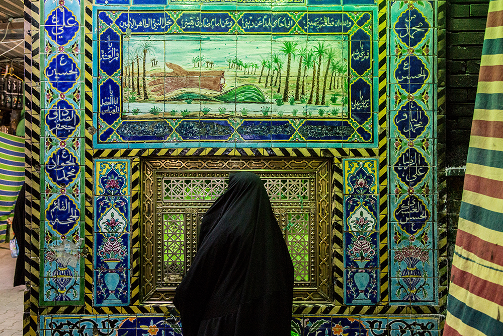 تقرير مصور عن الكف الايمن لابي الفضل العباس 