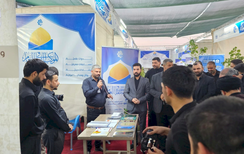 قسم المعارف ينشر محطَّاته الثقافيَّة على محاور كربلاء الرئيسة