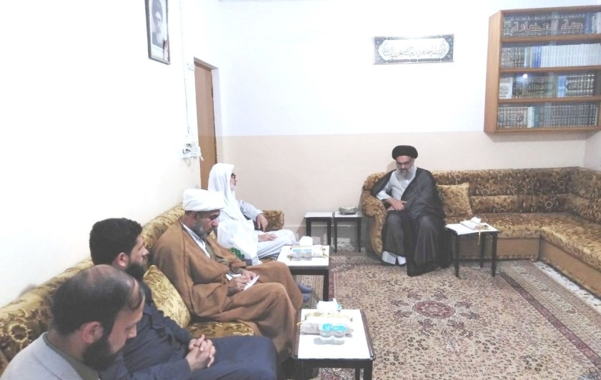 تُراثُ كربَلاء يزورُ عددًا من أساتذةِ الحوزة العِلميّة