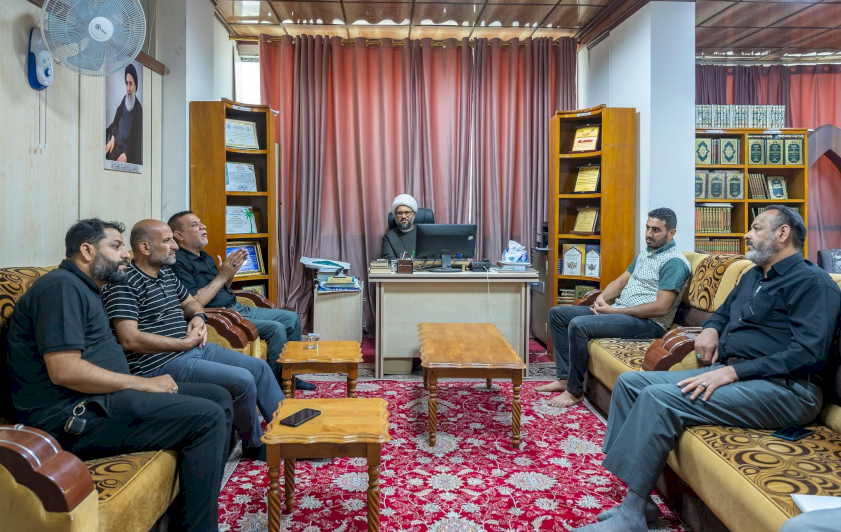 تُراثُ البصرةِ يستقبلُ وفدًا من الوقفِ الشيعيّ