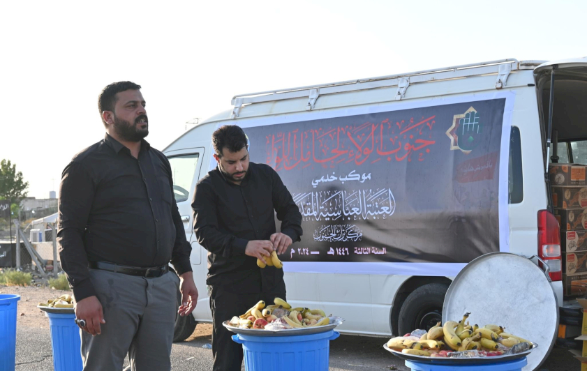 تُراثُ الجنوبِ يستمرُ بخدمةِ الزائرينَ في موكبِ جنوبِ الولاءِ