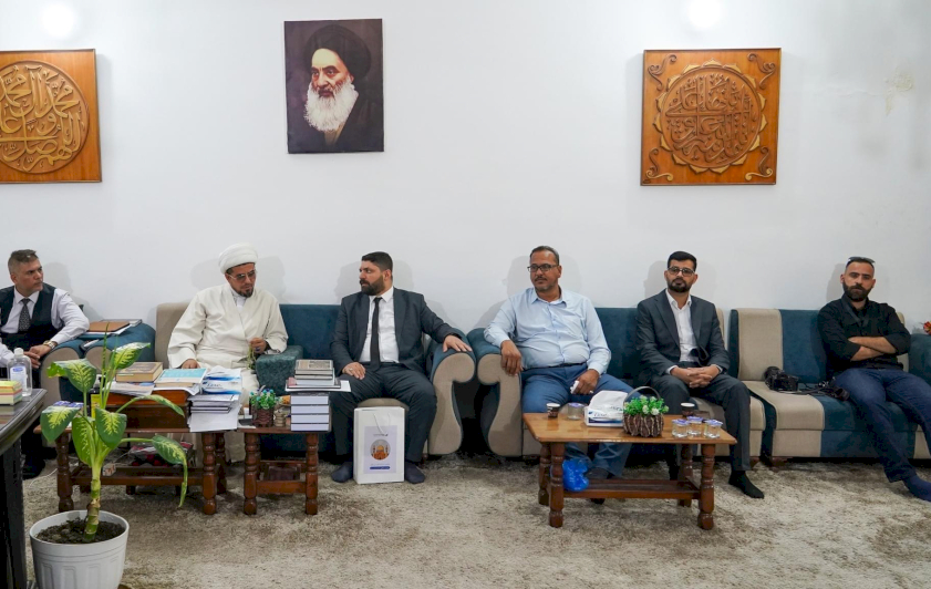 تُراثُ الحِلّةِ يستقبلُ وفدًا من العتبةِ العلويّةِ المُقدّسةِ