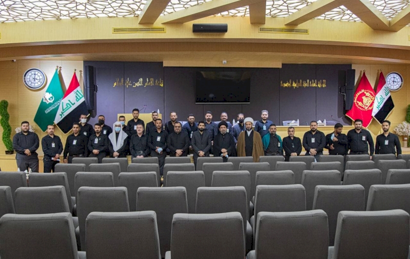 سماحة السّيد ليث الموسوي: يُشيد بجهودِ قسمِ المعارفِ في برنامج (أجر الرسالة)
