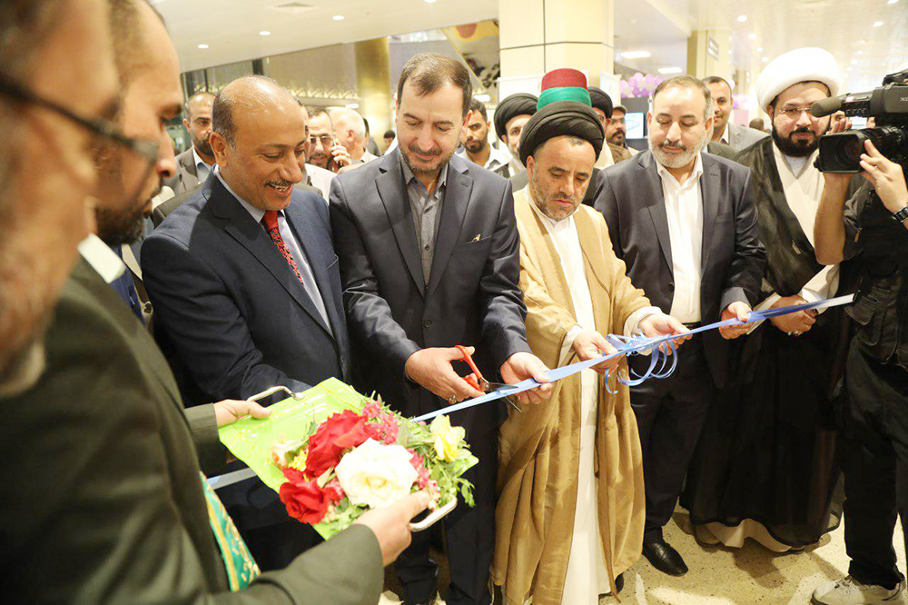 ضمن مشروع مركز العفاف للتسوّق الذي افتتحته العتبةُ العبّاسية المقدّسة..   قسم شؤون المعارف الإسلامية والإنسانية يشارك بجناح خاص في المعرض الشامل لنتاجات ونشاطات العتبة المقدّسة