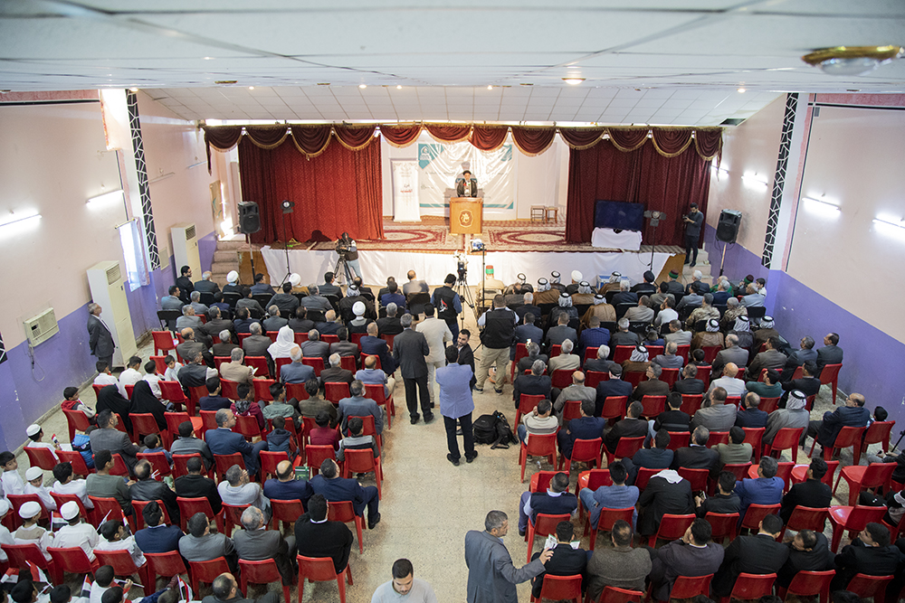 بمناسبة مرور أربعة أعوام على تأسيس معهد القرآن الكريم فرع الهندية ، قسم شؤون المعارف الاسلامية والإنسانية يقيم مهرجاناً قرآنياً 
