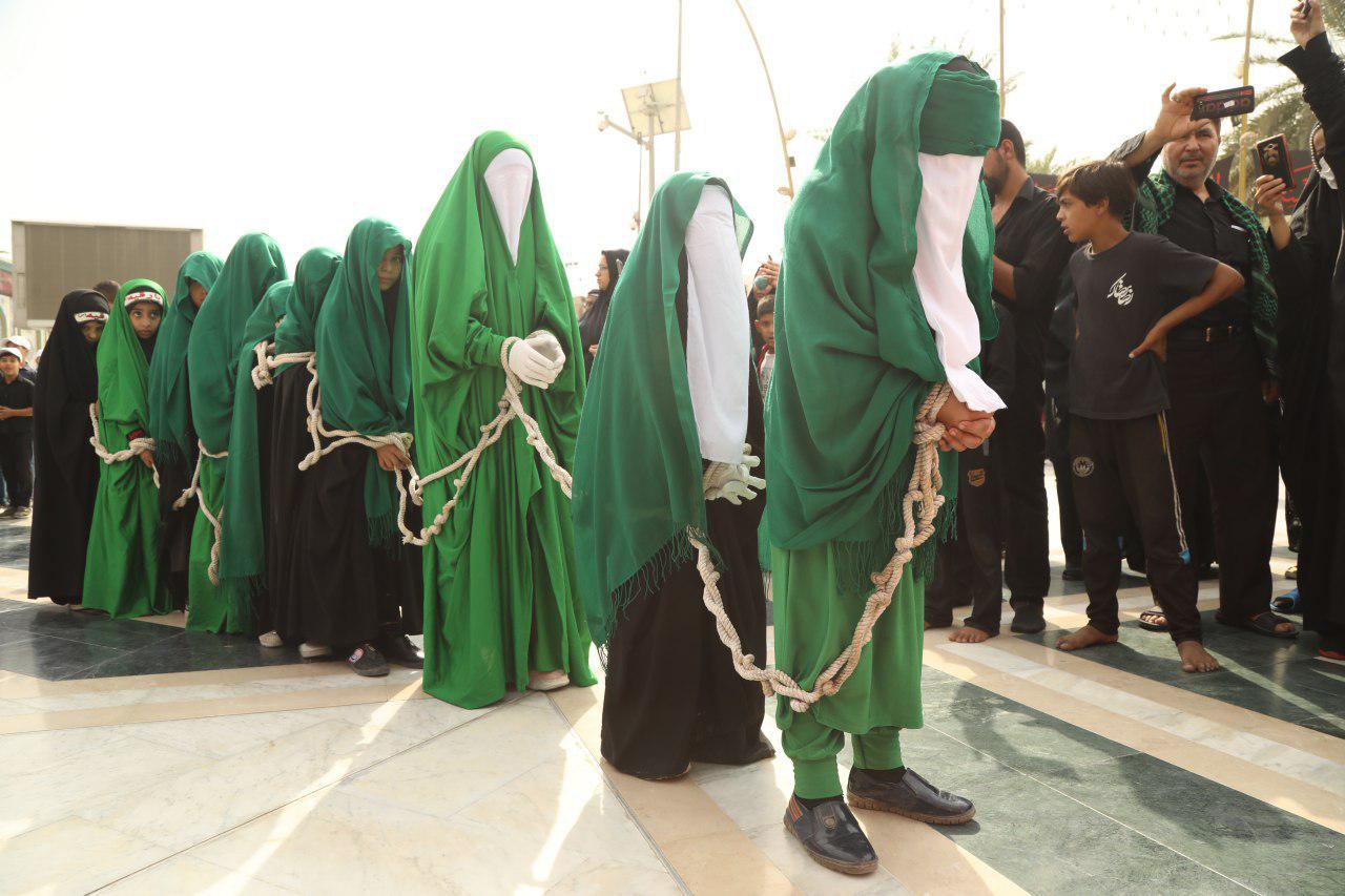 عزاء السبايا بذكرى استشهاد السيدة رقية بنت الامام الحسين (عليها السلام)