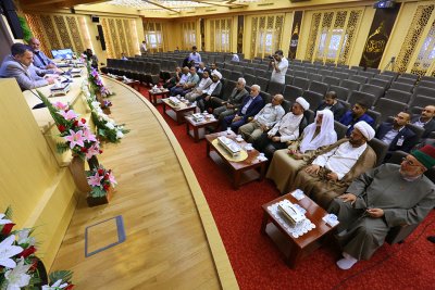 قسم المعارف في العتبة العباسية المقدسة يقيم ندوة حول الاعلام التراثي