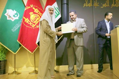 قسم المعارف في العتبة العباسية المقدسة يقيم ندوة حول الاعلام التراثي