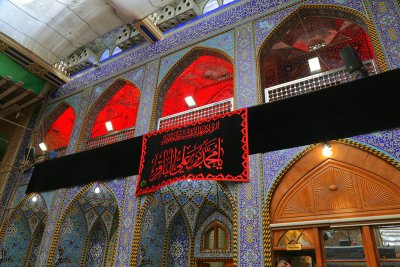 توافد المعزين ومحبين اهل البيت (عليهم السلام) الى كربلاء لإحياء ذكرى استشهاد الإمام محمد الباقر (عليه السلام 