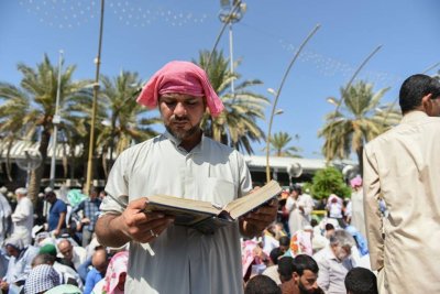 منطقة مابين الحرمين تحتضن صلاة عيد الاضحى  المبارك في كربلاء 