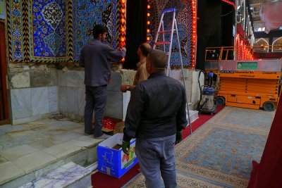 استعدادات مبكرة تشهدها العتبة العباسية المقدسة  لاستقبال شهر الاحزان 
