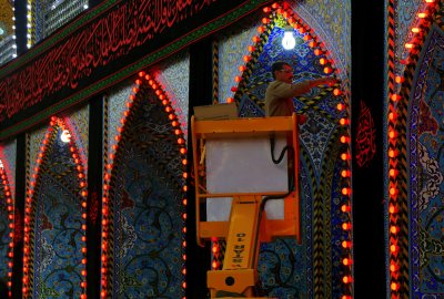 استعدادات مبكرة تشهدها العتبة العباسية المقدسة  لاستقبال شهر الاحزان 