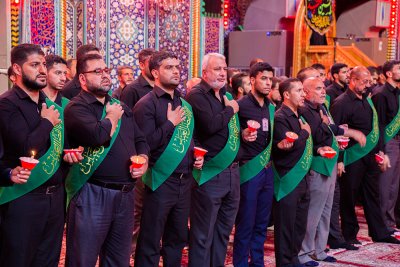 العتبتان  المقدستان يحييون يوم السابع من استشهاد الامام الحسين (عليه السلام )