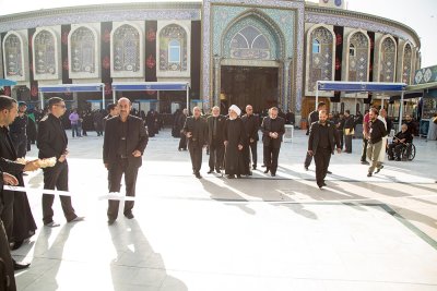 افتتاح معرض تراتيل سجادية للكتاب للفترة من 18 شهر محرم الحرام ولمدة عشرة ايام