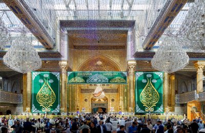 تقرير مصوّر: مظاهر الفرح والسرور تعمّ أرجاء العتبة العبّاسيّة المقدّسة بمناسبة الولادات الشعبانيّة المُباركة