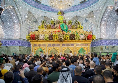 تقرير مصوّر: مظاهر الفرح والسرور تعمّ أرجاء العتبة العبّاسيّة المقدّسة بمناسبة الولادات الشعبانيّة المُباركة