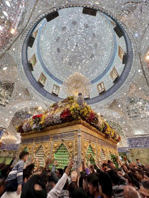تقرير مصوّر: مظاهر الفرح والسرور تعمّ أرجاء العتبة العبّاسيّة المقدّسة بمناسبة الولادات الشعبانيّة المُباركة