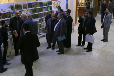العتبةُ العبّاسيةُ المقدّسة تُقيم مهرجان عاشوراء الثقافيّ السنويّ الخامس  في جامعة بغداد.