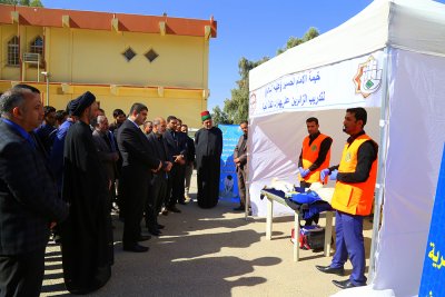 قسم شؤون المعارف الإسلامية والإنسانية يشارك ضمن فعاليات مهرجان كريم اهل البيت عليه السلام