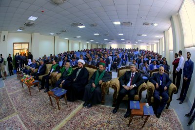 قسم المعارف في العتبة العباسية المقدسة يقيم ندوة بحثية في جامعة كربلاء تحت عنوان (التراث الكربلائي بعيون اكاديمية)