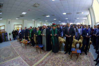 قسم المعارف في العتبة العباسية المقدسة يقيم ندوة بحثية في جامعة كربلاء تحت عنوان (التراث الكربلائي بعيون اكاديمية)