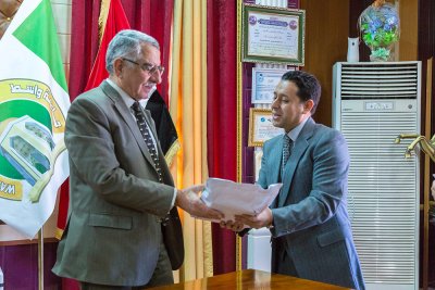 رئيس جامعة واسط يلتقي وفد العتبة العباسية المقدسة للتباحث حول إقامة ندوات بحثية موسعة عن تراث كربلاء