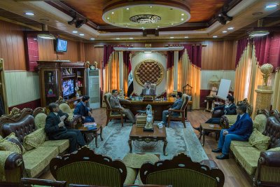 رئيس جامعة واسط يلتقي وفد العتبة العباسية المقدسة للتباحث حول إقامة ندوات بحثية موسعة عن تراث كربلاء