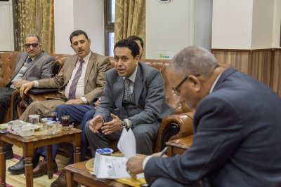 رئيس جامعة ذي قار يلتقي وفد العتبة العباسية المقدسة للتباحث حول إقامة ندوات بحثية موسعة عن تراث كربلاء 