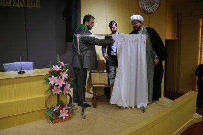 تقرير مصور عن أزاح السِّتارعن مؤلّفَيْن من مؤلّفاتِ  مركزُ تراث الحلّة التابع لقسم شؤون المعارف الإسلاميّة والإنسانيّة في العتبة العبّاسية المقدّسة