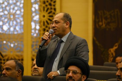 تقرير مصور عن أزاح السِّتارعن مؤلّفَيْن من مؤلّفاتِ  مركزُ تراث الحلّة التابع لقسم شؤون المعارف الإسلاميّة والإنسانيّة في العتبة العبّاسية المقدّسة