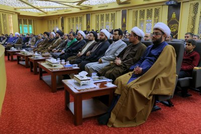 تقرير مصور عن أزاح السِّتارعن مؤلّفَيْن من مؤلّفاتِ  مركزُ تراث الحلّة التابع لقسم شؤون المعارف الإسلاميّة والإنسانيّة في العتبة العبّاسية المقدّسة