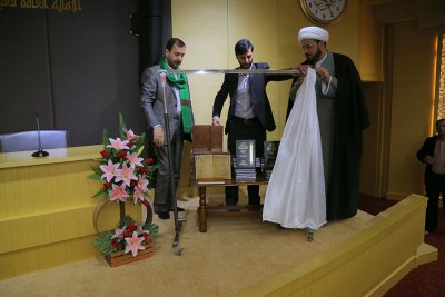 تقرير مصور عن أزاح السِّتارعن مؤلّفَيْن من مؤلّفاتِ  مركزُ تراث الحلّة التابع لقسم شؤون المعارف الإسلاميّة والإنسانيّة في العتبة العبّاسية المقدّسة