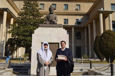 وفد العتبة العباسية المقدسة يبحث سبل التعاون مع المراكز والجامعات في جمهورية إيران الاسلامية