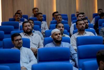 سمُ المعارفِ يُنظِّمُ محاضرةً حولَ سيرةِ النبيّ الأكرمِ ضمنَ مهرجانِ (رحمةً للعالمين) الدوليّ