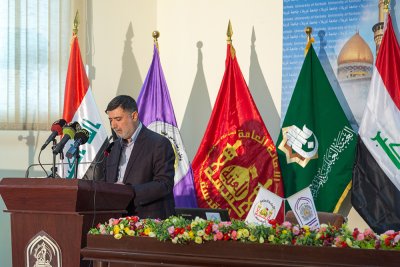 إشادات كبيرة لإصدارات قسم المعارف ضمن معرض كتاب المؤتمر العلمي الدولي التاسع في جامعة كربلاء