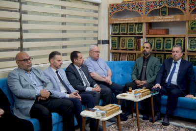 تعاونٌ أكاديميٌّ بين قسمِ المعارفِ وجامعةِ كربلاءَ                                     استقبلَ قسمُ شؤونِ المعارفِ الإسلاميَّةِ والإنسانيَّةِ في العتبةِ العبّاسيَّةِ المقدَّسةِ، صباحَ اليومِ الأحدِ (٢٦ تشرينَ الأوّلِ ٢٠٢٥م)، وفدًا أكاديميًّا من كليّةِ الت