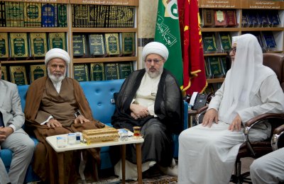 تعاونٌ أكاديميٌّ بين قسمِ المعارفِ وجامعةِ كربلاءَ                                     استقبلَ قسمُ شؤونِ المعارفِ الإسلاميَّةِ والإنسانيَّةِ في العتبةِ العبّاسيَّةِ المقدَّسةِ، صباحَ اليومِ الأحدِ (٢٦ تشرينَ الأوّلِ ٢٠٢٥م)، وفدًا أكاديميًّا من كليّةِ الت