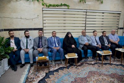 تعاونٌ أكاديميٌّ بين قسمِ المعارفِ وجامعةِ كربلاءَ                                     استقبلَ قسمُ شؤونِ المعارفِ الإسلاميَّةِ والإنسانيَّةِ في العتبةِ العبّاسيَّةِ المقدَّسةِ، صباحَ اليومِ الأحدِ (٢٦ تشرينَ الأوّلِ ٢٠٢٥م)، وفدًا أكاديميًّا من كليّةِ الت