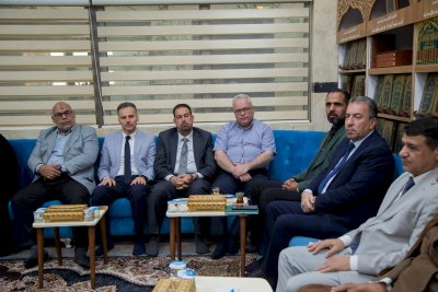 تعاونٌ أكاديميٌّ بين قسمِ المعارفِ وجامعةِ كربلاءَ                                     استقبلَ قسمُ شؤونِ المعارفِ الإسلاميَّةِ والإنسانيَّةِ في العتبةِ العبّاسيَّةِ المقدَّسةِ، صباحَ اليومِ الأحدِ (٢٦ تشرينَ الأوّلِ ٢٠٢٥م)، وفدًا أكاديميًّا من كليّةِ الت