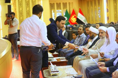 قسم المعارف يقيم ندوة بعنوان(الحركة التأليفية في العتبة العباسية المقدّسة، قسم شؤون المعارف الإسلامية والإنسانية أنموذجاً)