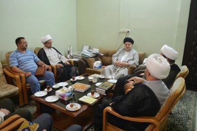 وفد العتبة العباسية المقدسة تزور المؤسسات والمراكز التحقيقية في مدينة قم المقدسة