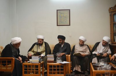 وفد العتبة العباسية المقدسة تزور المؤسسات والمراكز التحقيقية في مدينة قم المقدسة