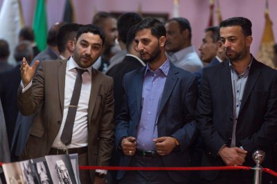 وفد العتبة العباسية المقدسة يشارك في معرض جامعة الكوفة