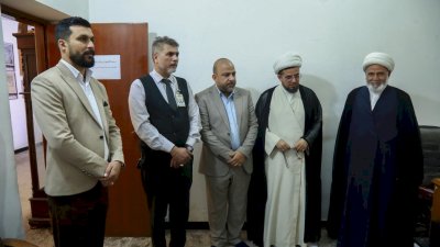 زيارةٌ مُثمرةٌ لرئيسِ قسمِ المعارفِ إلى مركزِ تُراثِ الحِلَّةِ