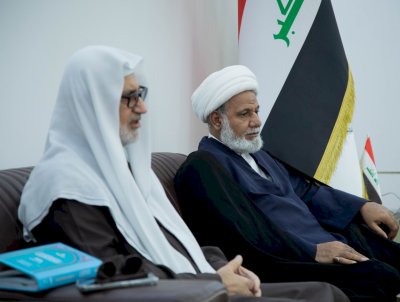 قسمُ المعارفِ يبحثُ تعزيزَ التعاونِ العلميِّ معَ كليةِ التربيةِ في جامعةِ كربلاءَ