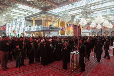 قسم شؤون المعارف يشارك في إحياء ذكرى أستشهاد تاسع الأئمة (عليه السلام )