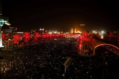 مراسيم تبديل رايه ابي الفضل العباس عليه السلام